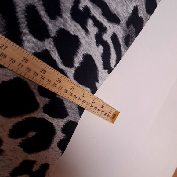 Ann Taylor Leopard Animal Print Silk Sleeveless Sheath Dress 0P 0 Petite - Picture 10 of 10